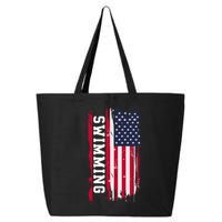 Swimming And Swimmers Gift 25L Jumbo Tote