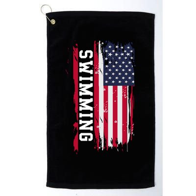 Swimming And Swimmers Gift Golf Towel