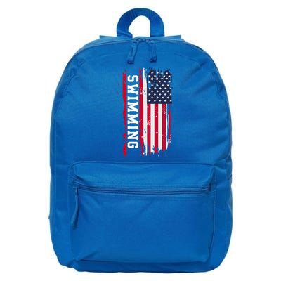 Swimming And Swimmers Gift 16 in Basic Backpack