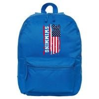 Swimming And Swimmers Gift 16 in Basic Backpack