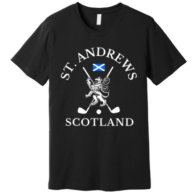 St. Andrews Scotland Golf Fan Premium T-Shirt