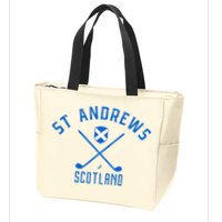 St. Andrews Scotland Golf Zip Tote Bag