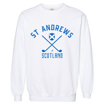St. Andrews Scotland Golf Garment-Dyed Sweatshirt