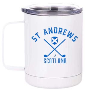 St. Andrews Scotland Golf 12 oz Stainless Steel Tumbler Cup