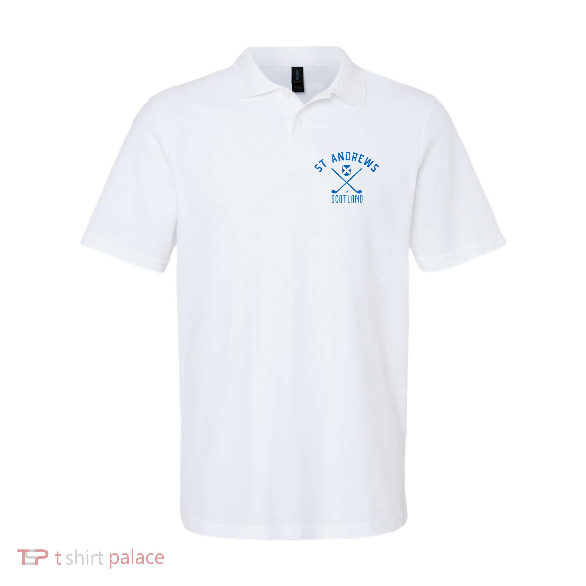 St. Andrews Scotland Golf Polo