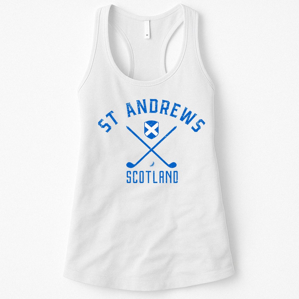 St. Andrews Scotland Golf Womens Tank Top