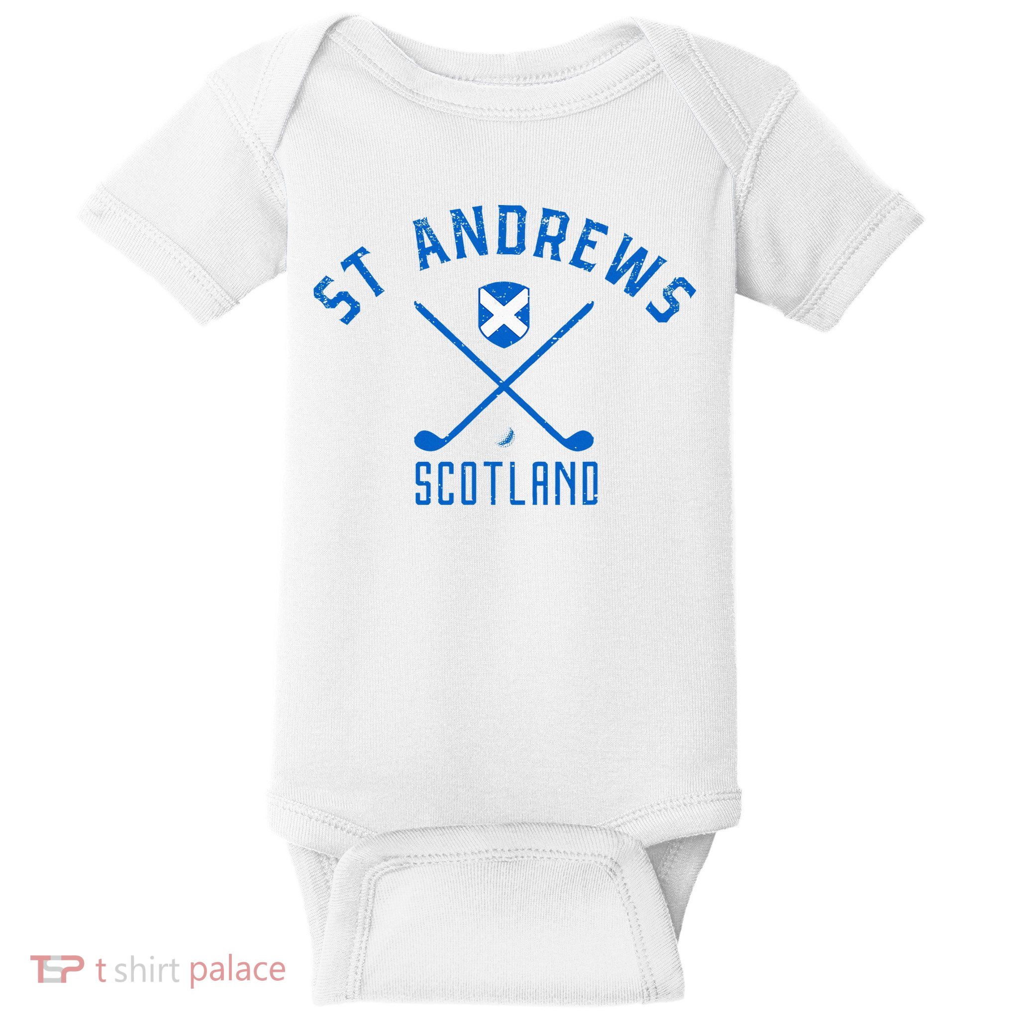 St. Andrews Scotland Golf Baby Bodysuit