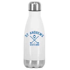 St. Andrews Scotland Golf Stainless Steel Insulated Water Bottle