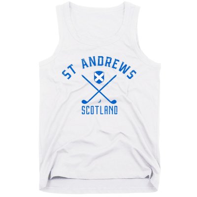 St. Andrews Scotland Golf Tank Top