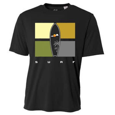 Surfing Apparel Surfer Surf Cooling Performance Crew T-Shirt