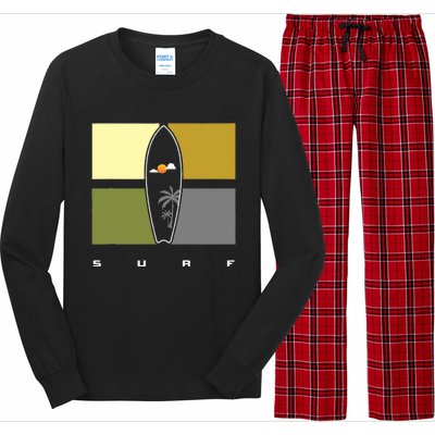 Surfing Apparel Surfer Surf Long Sleeve Pajama Set