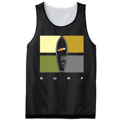 Surfing Apparel Surfer Surf Mesh Reversible Basketball Jersey Tank