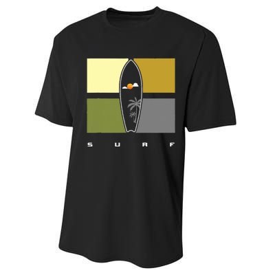 Surfing Apparel Surfer Surf Performance Sprint T-Shirt