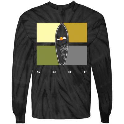 Surfing Apparel Surfer Surf Tie-Dye Long Sleeve Shirt