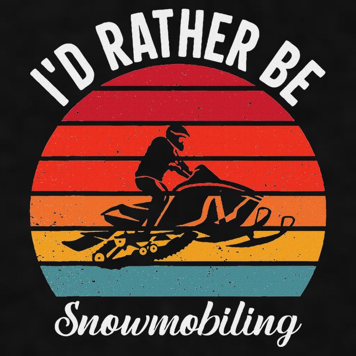 Snowmobile Art Snow Mobile Snowmobiling Ladies PosiCharge Tri-Blend Wicking Tank