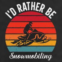 Snowmobile Art Snow Mobile Snowmobiling Cool Comfort Performance Bucket Hat