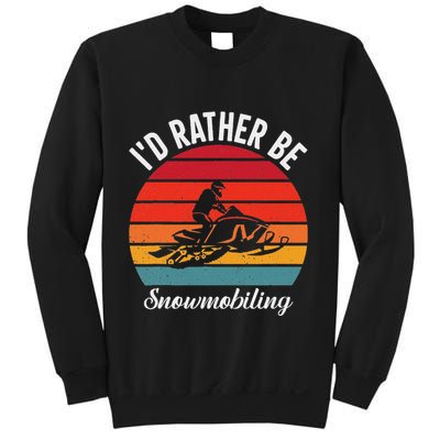 Snowmobile Art Snow Mobile Snowmobiling Sweatshirt