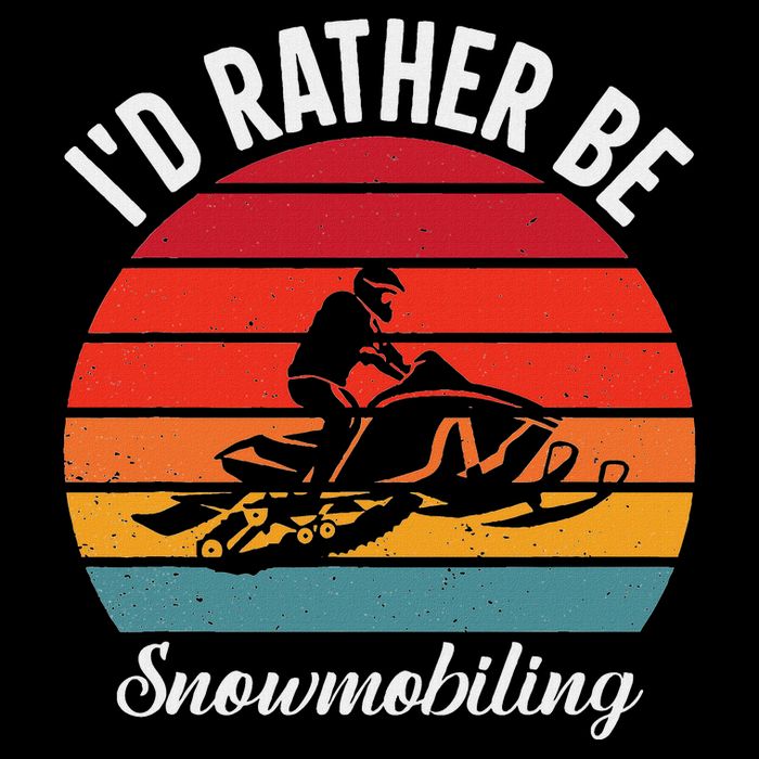 Snowmobile Art Snow Mobile Snowmobiling Daily Commute Backpack