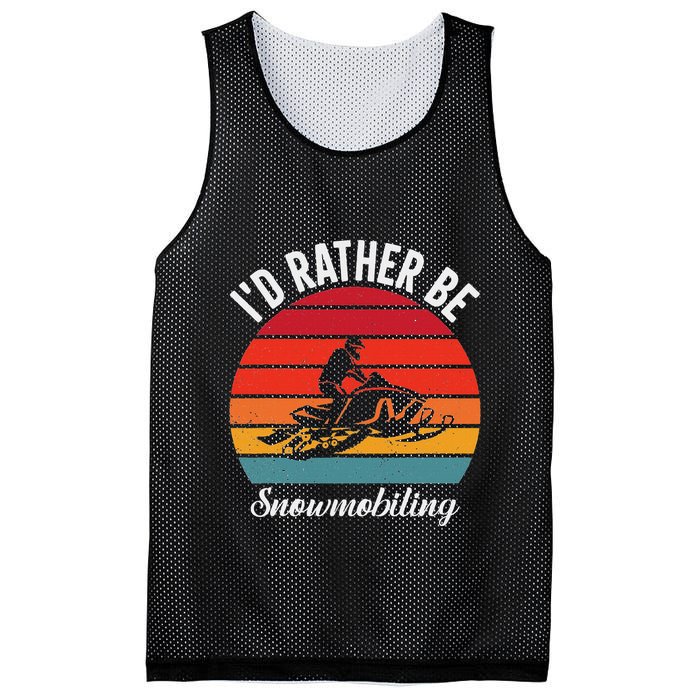Snowmobile Art Snow Mobile Snowmobiling Mesh Reversible Basketball Jersey Tank