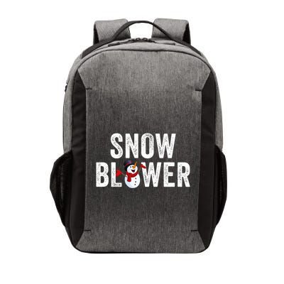 Snowman And Snow Blower Couples Matching Christmas Costume Rude Couples Xmas Vector Backpack