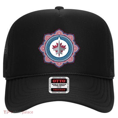 South Asian High Crown Mesh Back Trucker Hat