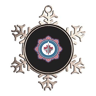 South Asian Metallic Star Ornament