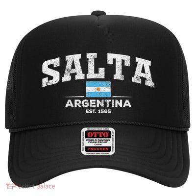 Salta Argentina High Crown Mesh Back Trucker Hat
