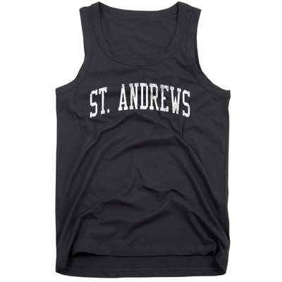 St. Andrews Sc Vintage Athletic Sports Js02 Tank Top