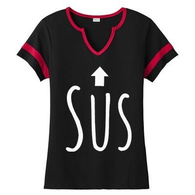 Sus (Arrow) Ladies Halftime Notch Neck Tee