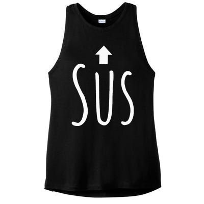 Sus (Arrow) Ladies PosiCharge Tri-Blend Wicking Tank