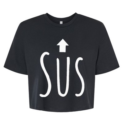 Sus (Arrow) Bella+Canvas Jersey Crop Tee