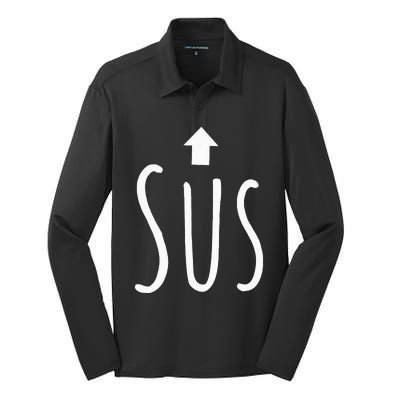 Sus (Arrow) Silk Touch Performance Long Sleeve Polo