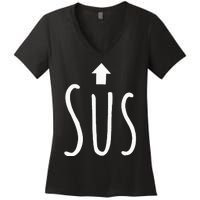 Sus (Arrow) Women's V-Neck T-Shirt