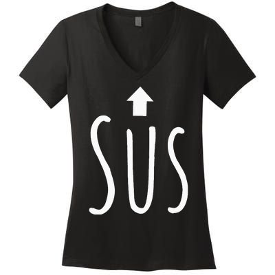 Sus (Arrow) Women's V-Neck T-Shirt