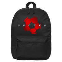 Soccer Apparel Soccer 16 in Basic Backpack