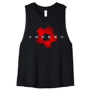 Soccer Apparel Soccer Women's Racerback Cropped Tank