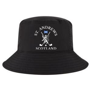 St. Andrews Scotland Golf Cool Comfort Performance Bucket Hat