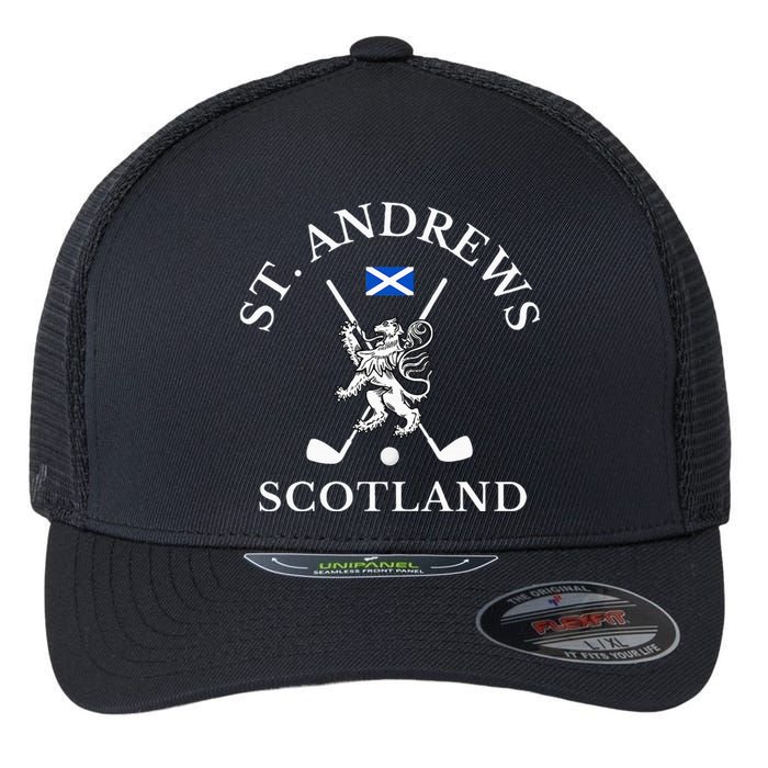 St. Andrews Scotland Golf Flexfit Unipanel Trucker Cap