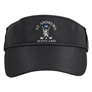 St. Andrews Scotland Golf Adult Drive Performance Visor