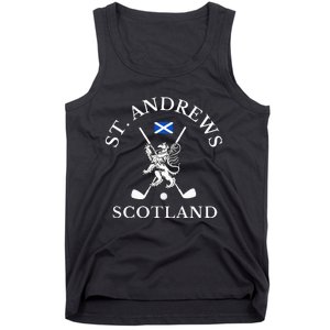 St. Andrews Scotland Golf Tank Top