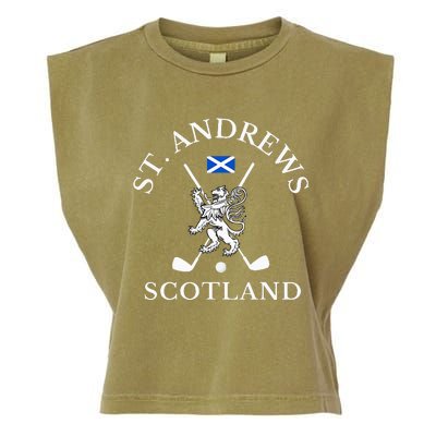 St. Andrews Scotland Golf Garment-Dyed Women's Muscle Tee