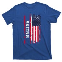 Skiing And Skiers Usa Gift T-Shirt