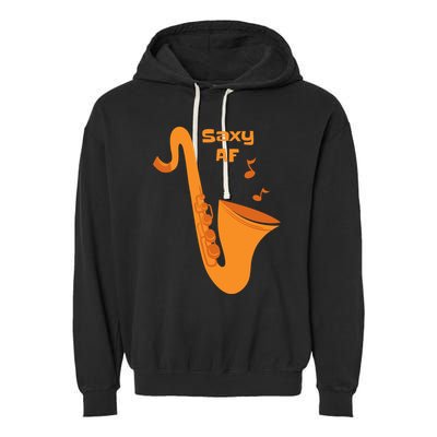Saxy AF Garment-Dyed Fleece Hoodie