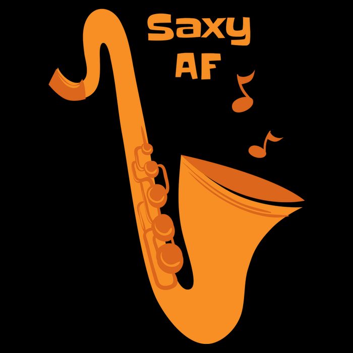 Saxy AF Cropped Pullover Crew