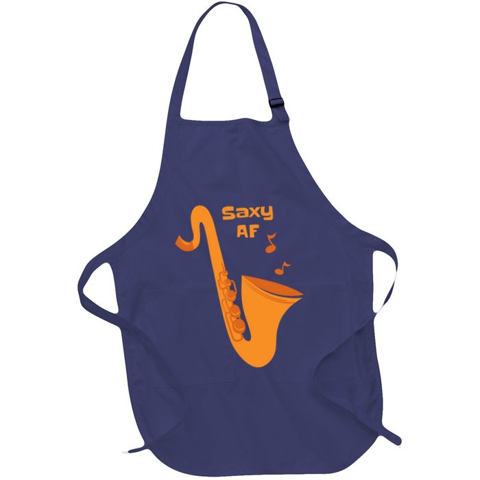 Saxy AF Full-Length Apron With Pockets