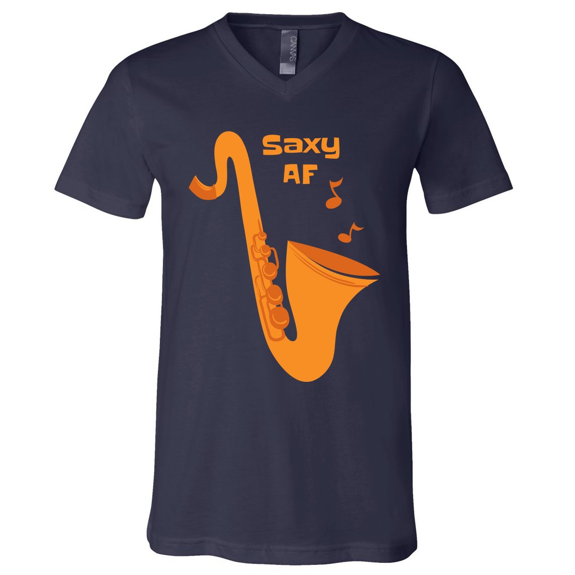 Saxy AF V-Neck T-Shirt