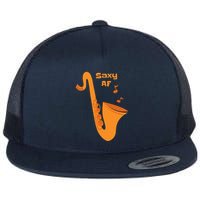 Saxy AF Flat Bill Trucker Hat