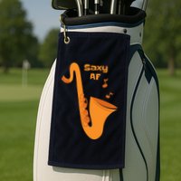 Saxy AF Golf Towel