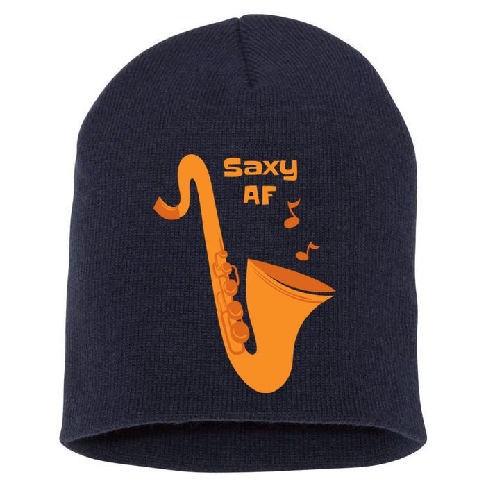 Saxy AF Short Acrylic Beanie