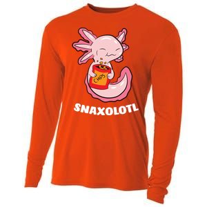 Snaxolotl Axolotls Cooling Performance Long Sleeve Crew